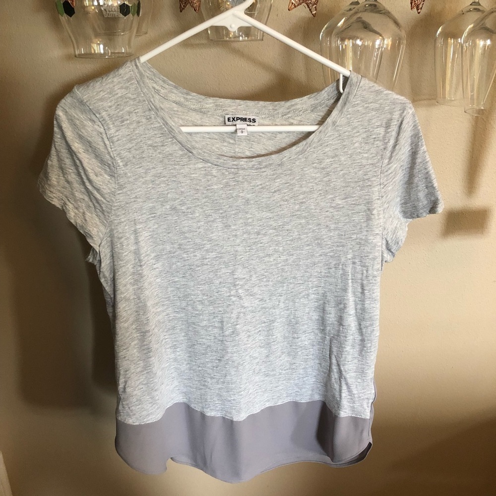 Express Colorblock Tee